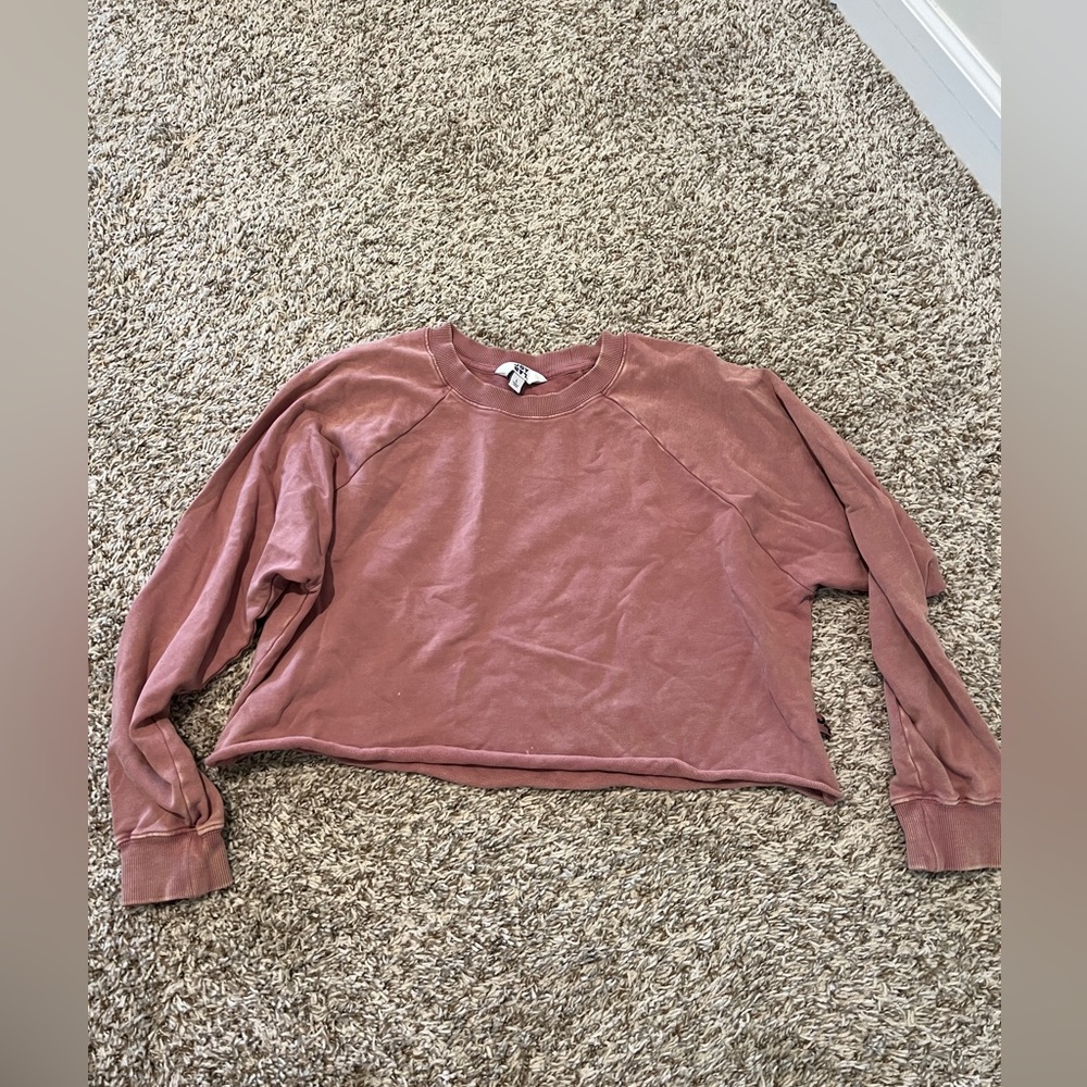 Cropped sweatshirt